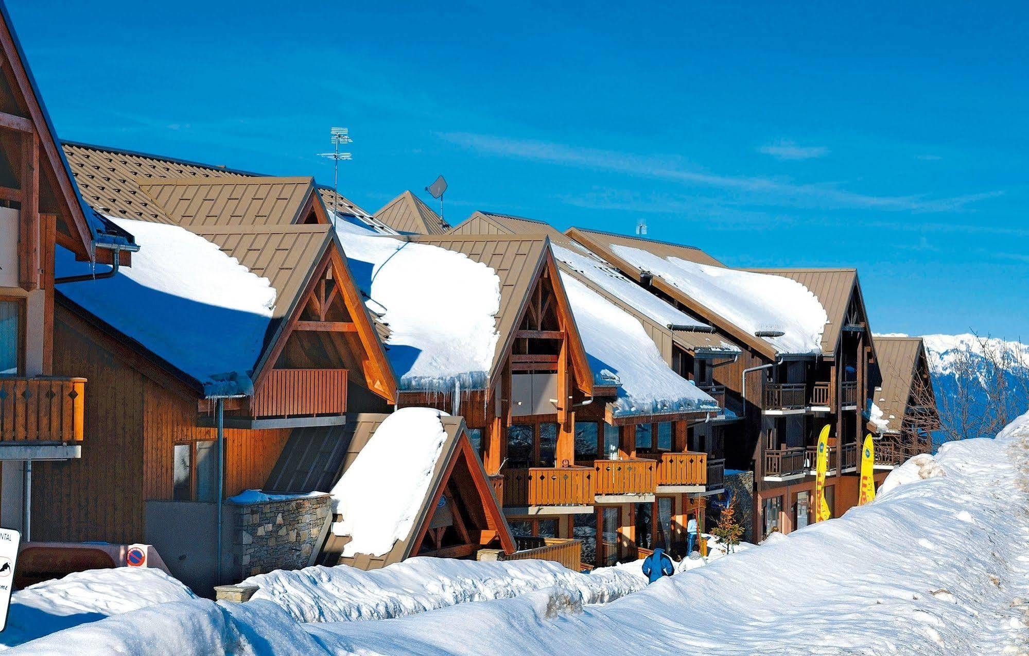 Résidence Odalys L'Ecrin des Neiges Valmeinier Exterior foto